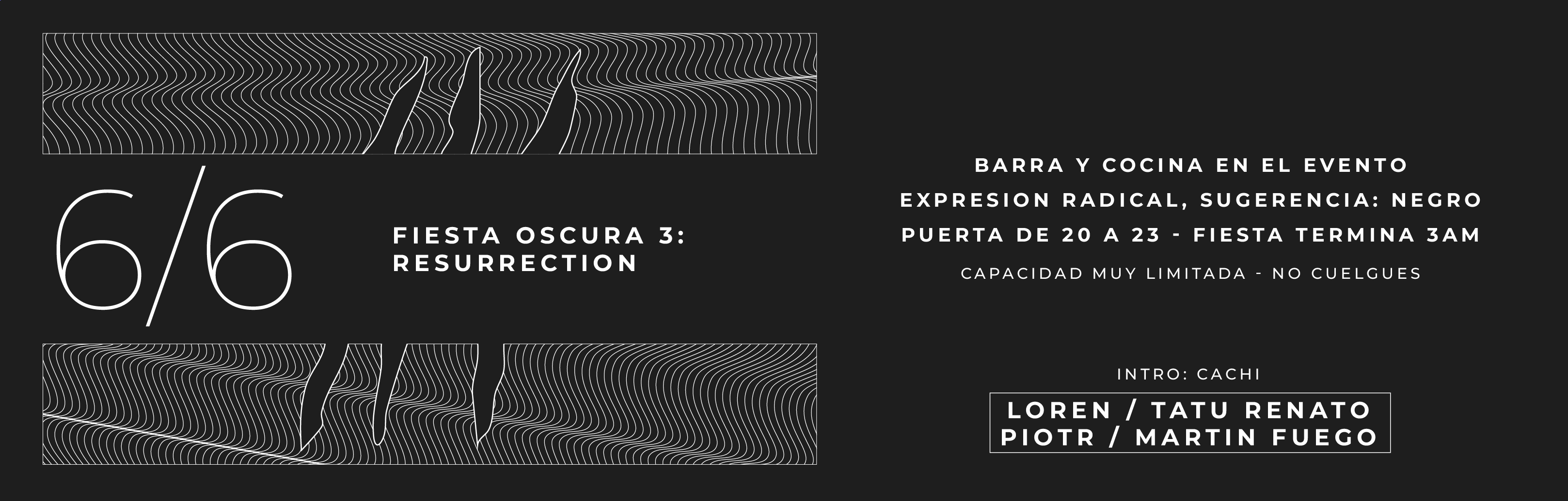 Fiesta oscura 3: Resurrection